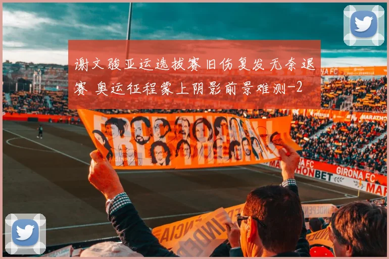 谢文骏亚运选拔赛旧伤复发无奈退赛 奥运征程蒙上阴影前景难测